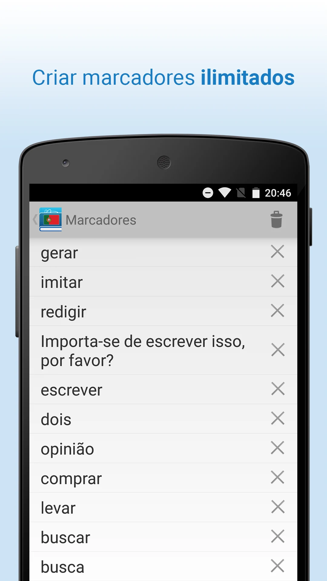 Dicionário Português screenshot